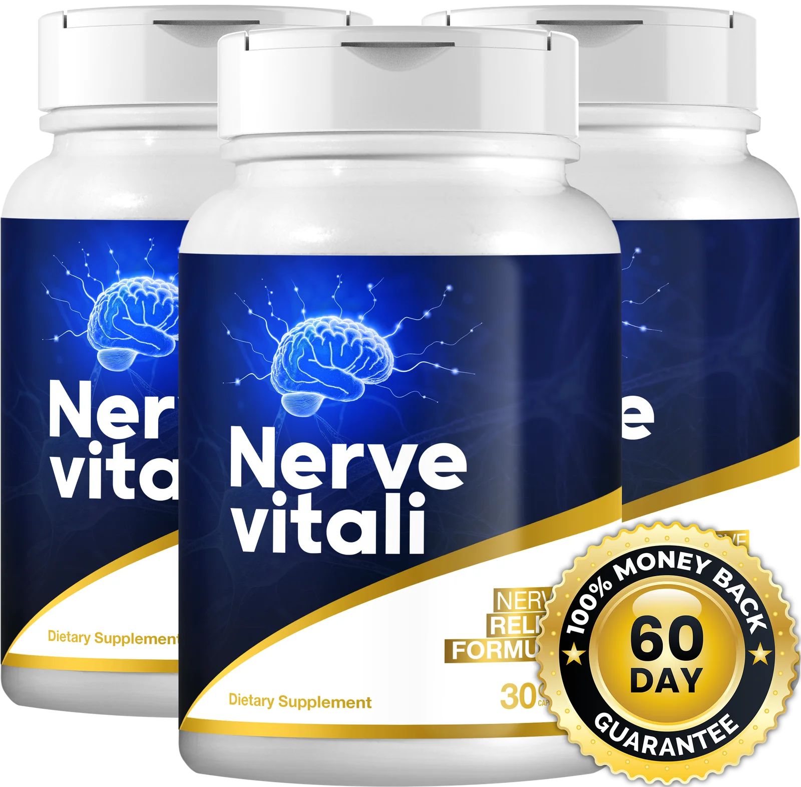 Nervital™ Natural Nerve Health & Neuropathy Support Supplement